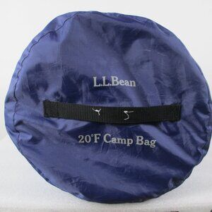 L. L. BEAN FLANNEL-LINED CAMP 20° SLEEPING BAG